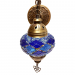 Светильник восточный для хамама SW Antik-3, большой, цвет синий. Превью № 3