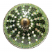 Светильник восточный для хамама SW Circle Antik, круглый, цвет зелёный. Превью № 2
