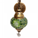 Светильник восточный для хамама SW Antik-2, средний, цвет зелёный-салатовый. Превью № 3