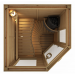 Сауна из кедра SAWO SR01-19717602 1616LAC без оборудования и аксессуаров (1,6м х 1,6м, кедр). Превью № 3