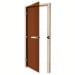 Дверь для сауны Sawo 730-3SGA-L, бронза, левая без порога, осина. Превью № 1