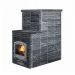 Дровяная печь Tulikivi Grinion Grafia 18-35м3 с выносной топкой. Превью № 1