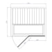 Инфракрасная сауна Tylo Tylosand INFRA CABIN T820H BLACK. Превью № 8