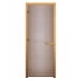 Дверь для бани и сауны Везувий Сатин матовый 70х170см. Превью № 1