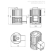 Банная печь Везувий Ураган Стандарт 16 (ДТ-4). Превью № 2