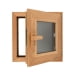 Окно Woodson PRO стекло GREY 40x40 см, Ольха. Превью № 2