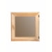Окно Woodson стекло бронза 40x40 см, Ольха. Превью № 1