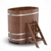 Купель Овальная Bentwood из морёной лиственницы Премиум 0,76 х 1,16 х 1,2 м. Превью № 1