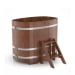 Купель Овальная Bentwood из морёной лиственницы Премиум 0,76 х 1,16 х 1,0 м. Превью № 1