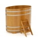 Купель Овальная Bentwood из натурального дуба 1,02 х 1,68 х 1,4 м. Превью № 1