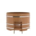 Купель Круглая Bentwood из натурального дуба 1,50 х 1,50 х 1,0 м. Превью № 2