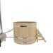 Купель BentWood Фурако из кедра D 1.5 (H 1.2/Стандарт) с наружной печкой. Превью № 8