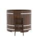 Купель Круглая Bentwood из морёного дуба 1,50 х 1,50 х 1,2 м. Превью № 2