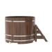Купель Круглая Bentwood из морёного дуба 1,50 х 1,50 х 1,2 м. Превью № 5