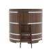 Купель Круглая Bentwood из морёного дуба 1,50 х 1,50 х 1,4 м. Превью № 2