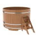 Купель Круглая Bentwood из натурального дуба 1,80 х 1,80 х 1,2 м. Превью № 1