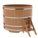 Купель Круглая Bentwood из натурального дуба 1,80 х 1,80 х 1,4 м. Превью № 1