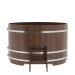 Купель Круглая Bentwood из морёного дуба 1,80 х 1,80 х 1,1 м. Превью № 2