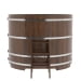 Купель Круглая Bentwood из морёного дуба 1,80 х 1,80 х 1,4 м. Превью № 2