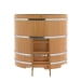 Купель Круглая Bentwood из натуральной лиственницы Премиум 1,50 х 1,50 х 1,4 м. Превью № 5