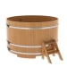 Купель Круглая Bentwood из натуральной лиственницы Премиум 1,80 х 1,80 х 1,1 м. Превью № 1