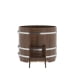 Купель Круглая Bentwood из морёного дуба 1,17 х 1,17 х 1,0 м. Превью № 2