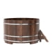 Купель Круглая Bentwood из морёной лиственницы Премиум 1,80 х 1,80 х 1,1 м. Превью № 2