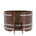 Купель Круглая Bentwood из морёной лиственницы Премиум 1,80 х 1,80 х 1,1 м. Превью № 5