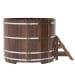 Купель Круглая Bentwood из морёной лиственницы Премиум 1,80 х 1,80 х 1,4 м. Превью № 4