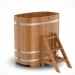 Купель Овальная Bentwood из натурального дуба 0,76 х 1,16 х 1,2 м. Превью № 1