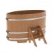 Купель Овальная Bentwood из натурального дуба 0,92 х 1,66 х 1,0 м. Превью № 1
