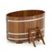 Купель Овальная Bentwood из морёной лиственницы Премиум 1,02 х 1,68 х 1,0 м. Превью № 1