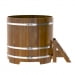 Купель Круглая Bentwood из морёной лиственницы Рустик 1,17 х 1,17 х 1,1 м. Превью № 3