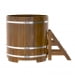 Купель Круглая Bentwood из морёной лиственницы Рустик 1,17 х 1,17 х 1,2 м. Превью № 4
