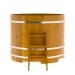 Купель Круглая Bentwood из натуральной лиственницы Рустик 1,50 х 1,50 х 1,2 м. Превью № 2