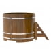 Купель Круглая Bentwood из морёной лиственницы Рустик 1,50 х 1,50 х 1,2 м. Превью № 3