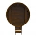 Купель Круглая Bentwood из морёной лиственницы Рустик 1,50 х 1,50 х 1,2 м. Превью № 4