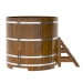 Купель Круглая Bentwood из морёной лиственницы Рустик 1,50 х 1,50 х 1,4 м. Превью № 5