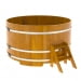 Купель Круглая Bentwood из натуральной лиственницы Рустик 1,80 х 1,80 х 1,0 м. Превью № 1