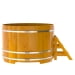 Купель Круглая Bentwood из натуральной лиственницы Рустик 1,80 х 1,80 х 1,2 м. Превью № 5