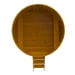 Купель Круглая Bentwood из натуральной лиственницы Рустик 1,80 х 1,80 х 1,2 м. Превью № 4