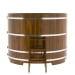 Купель Круглая Bentwood из морёной лиственницы Рустик 2,0 х 2,0 х 1,4 м. Превью № 2