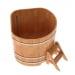 Купель угловая Bentwood из сращенных ламелей натуральной лиственницы 1,19х1,19 Высота 1,2 м. Превью № 4