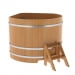Купель угловая Bentwood из натуральной лиственницы Премиум 1,37х1,37 Высота 1,1 м. Превью № 1