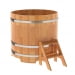 Купель Круглая Bentwood из сращенных ламелей натуральной лиственницы 1,17 х 1,17 х 1,1 м. Превью № 1