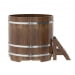Купель Круглая Bentwood из сращенных ламелей мореной лиственницы 1,17 х 1,17 х 1,1 м. Превью № 3