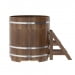 Купель Круглая Bentwood из сращенных ламелей мореной лиственницы 1,17 х 1,17 х 1,2 м. Превью № 3