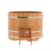 Купель Круглая Bentwood из сращенных ламелей натуральной лиственницы 1,50 х 1,50 х 1,1 м. Превью № 3