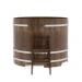 Купель Круглая Bentwood из сращенных ламелей мореной лиственницы 1,50 х 1,50 х 1,2 м. Превью № 3