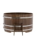 Купель Круглая Bentwood из сращенных ламелей мореной лиственницы 1,80 х 1,80 х 1,0 м. Превью № 3